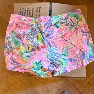 Lilly Pulitzer ocean view shorts